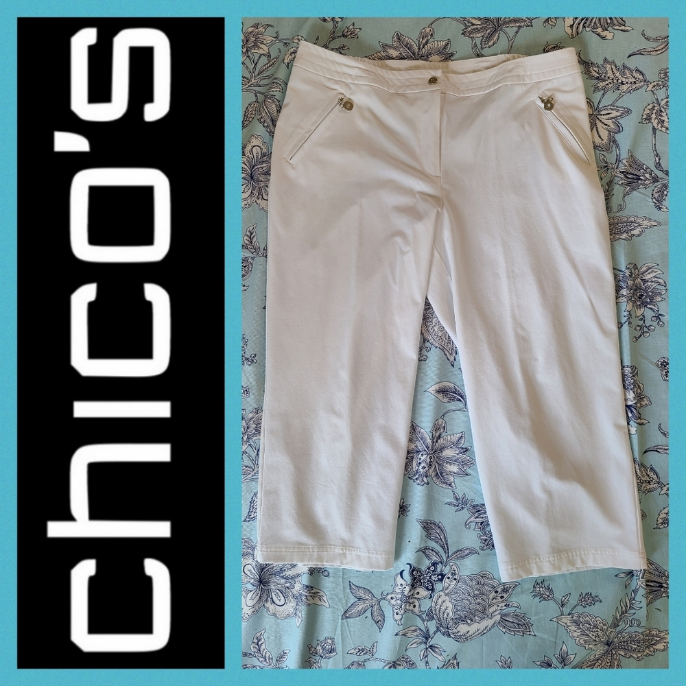 Chico's Zenergy cropped pant